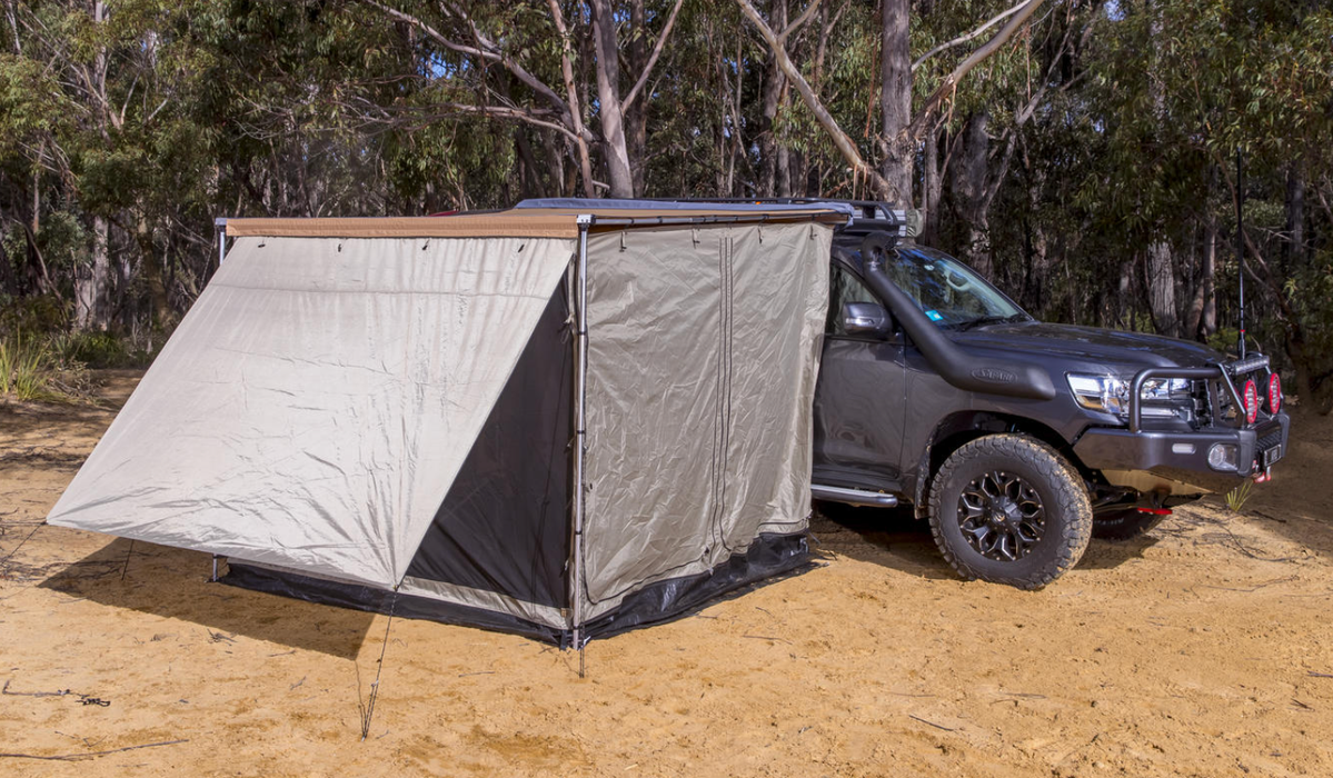 ARB bedroom with floor mat | Touring awning (only) ARB