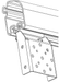 Single Support Kit for Bed Rack ARB (Option) - ARB - Xperts 4x4