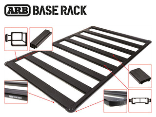 Kit Roof Rack roof Mitsubishi Pajero 1991 a 2000 - ARB Baserack ARB Xperts4x4