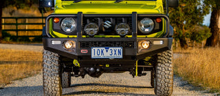 Front bumper ARB for Suzuki Jimny 2018 a Present | SUMMIT BULLBAR ARB 3424050 Xperts4x4