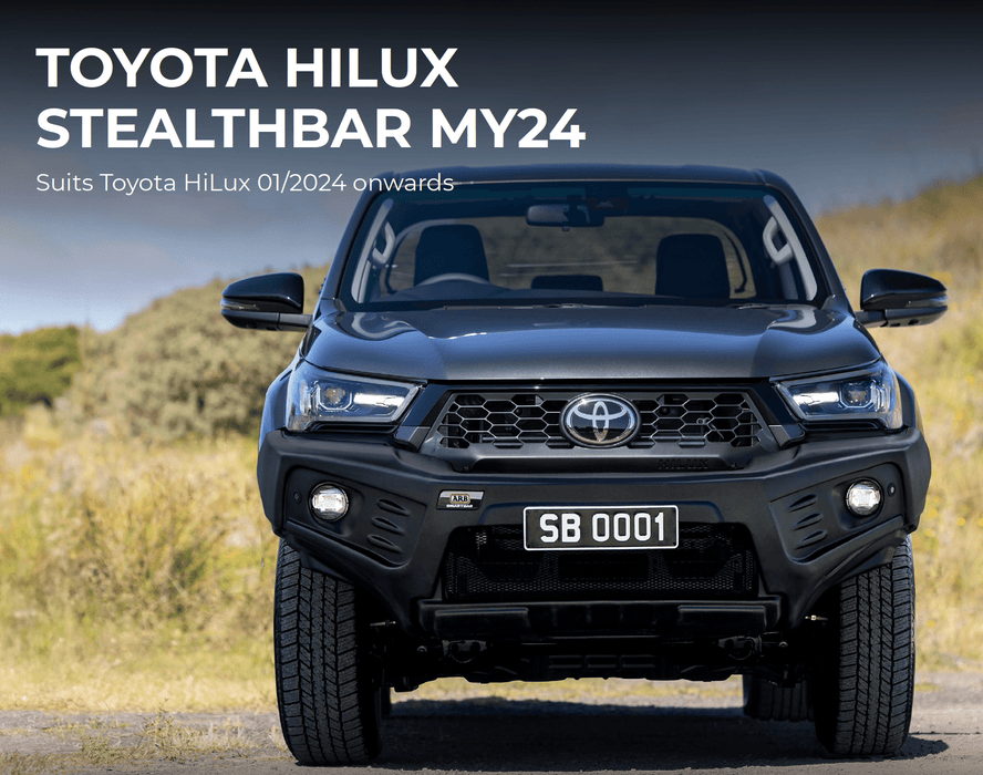 Bumper Toyota Hilux 2020 a Present - Stealthbar - EU Approved - ARB - Xperts 4x4