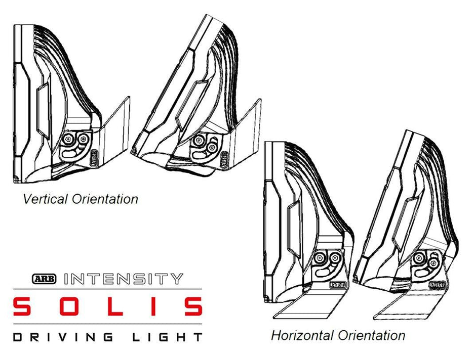 Solis 36 Intensity LED headlight - ARB - Long beam (unit) - ARB - Xperts 4x4