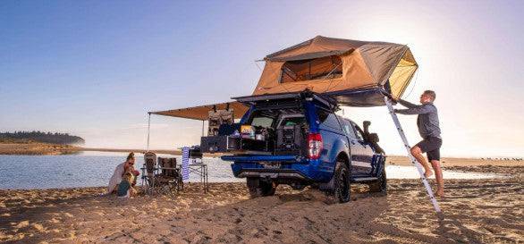 Rooftop Tent ARB - Flinders RTT - 2400 x 1400mm with Removable Ladder - ARB - Xperts 4x4