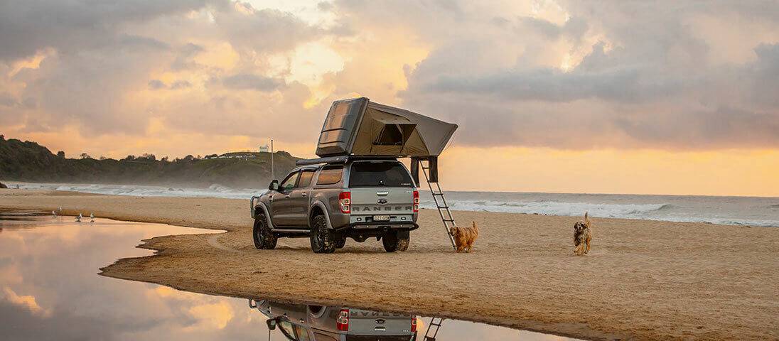 Rooftop Tent Esperance ARB - Rigid ABS hull with telescopic ladder - ARB - Xperts 4x4