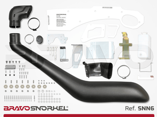 Snorkel Bravo 4x4 - Nissan Navara D23 NP300 2015+ Bravo Snorkel SNN6 Xperts4x4