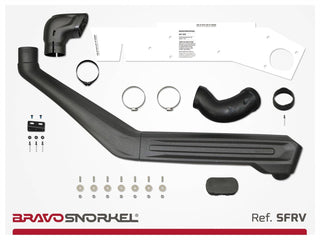 Snorkel Ford Ranger Raptor 2023 to Present - BRAVO SNORKEL Bravo Snorkel FORD RANGER 2.0L DIESEL SFRV-2.0L DIESEL Xperts4x4