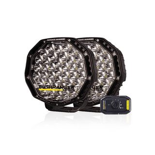 2x 9" Spotlights Bushranger Night Hawk SR (Beam included) - Bushranger - Xperts 4x4