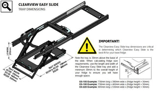 Drop-slide platform ClearView - Easy Slide ClearView Xperts4x4