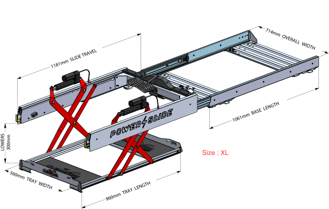 Electric Drop-slide - ClearView | N°1 worldwide - ClearView - Xperts 4x4