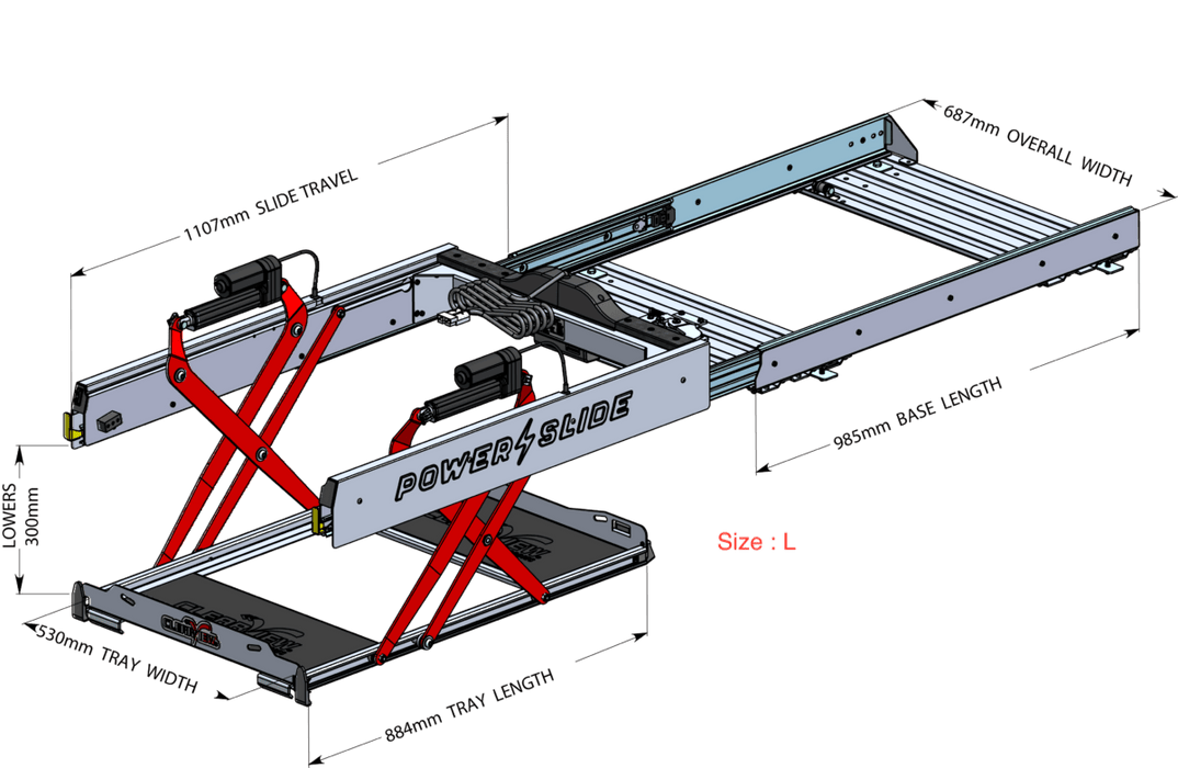 Electric Drop-slide - ClearView | N°1 worldwide - ClearView - Xperts 4x4