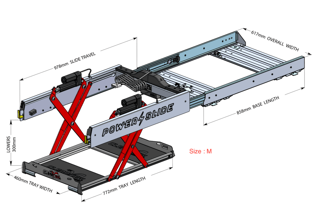 Electric Drop-slide - ClearView | N°1 worldwide - ClearView - Xperts 4x4