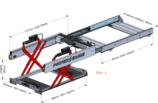 Electric Drop-slide - ClearView | N°1 worldwide ClearView L CV-PS-L Xperts4x4