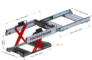 Electric Drop-slide - ClearView | N°1 worldwide ClearView M CV-PS-M Xperts4x4