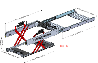 Electric Drop-slide - ClearView | N°1 worldwide ClearView XL CV-PS-XL Xperts4x4