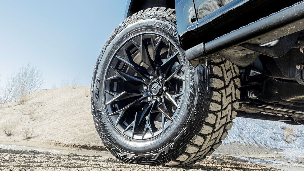 Fuel D804 Flame rim 22x12 6x139.7 ET-44 | Matte Black Fuel-Flame-D804 FUEL