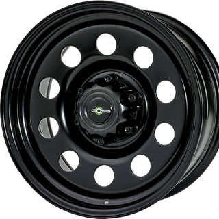 Steel wheel Land Rover Defender 90/110/130 | GOSS GOSS 10 X 15 ENTRAXE 5 X 165.1 DEPORT -32 (MODULAR BLACK) RA410BK Xperts4x4