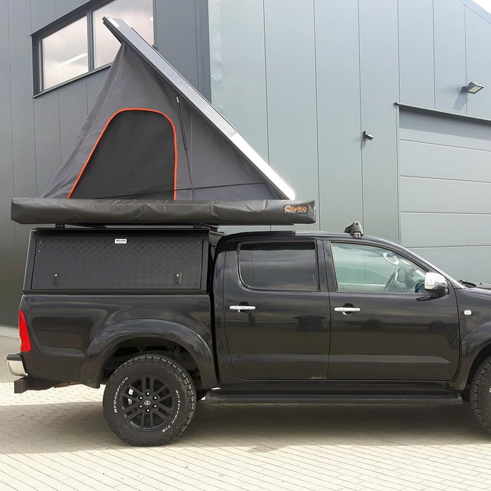 Hardtop Alu-Cab Explorer 3 Toyota Hilux 2005 to 2015 - Black Alu-Cab