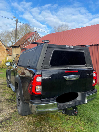 Hardtop Alu-Cab Explorer 3 Toyota Hilux 2005 to 2015 - Black Alu-Cab