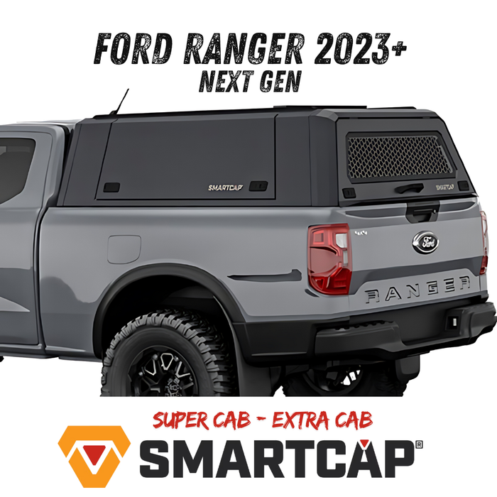 Hardtop en acier inoxydable RSI EVOc pour Ford Ranger Extra Cab 2023 à présent