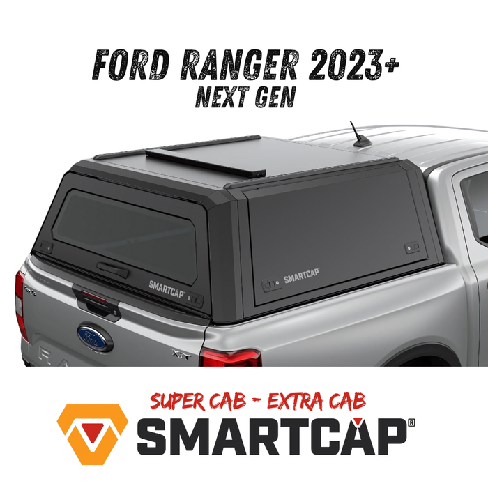 RSI EVOc Hardtop inoxydable adapté pour Ford Ranger Super Cab 2023 à Présent