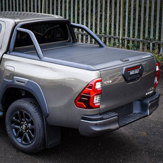 Tonneau Cover MTR Black Mountain Top - Toyota Hilux REVO 2016+ Extra Cab - MountainTop - REAL TRUCKS - Xperts 4x4