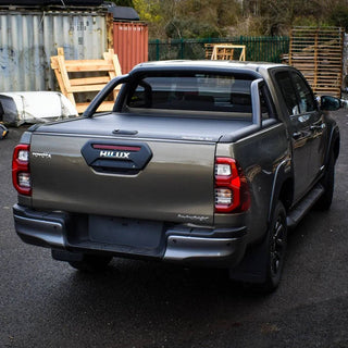 Tonneau Cover MTR Black Mountain Top - Toyota Hilux REVO 2016+ Extra Cab MountainTop - REAL TRUCKS MTRA TO91 M53 Xperts4x4