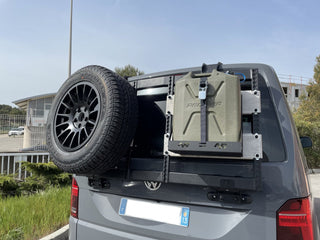 Wheel carrier N4-Offroad Volkswagen T5/T6 | Modulable & Robust N4 OFFROAD N4-PR2003 Xperts4x4