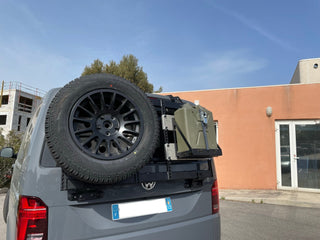 Wheel carrier N4-Offroad Volkswagen T5/T6 | Modulable & Robust N4 OFFROAD N4-PR2003 Xperts4x4