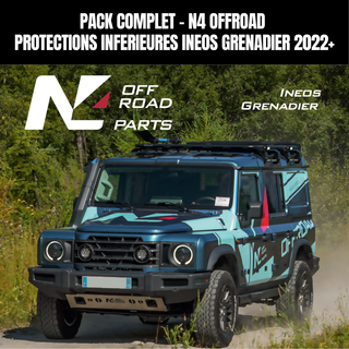 Complete Protection Ineos Grenadier 2022+ N4 Offroad - Aluminium Armour Pack N4 OFFROAD BLAV103A+ BLBT95A+ BLBT99A+ BLDV66B+ BLDV67A+ BLDV68A+ BLRE69B+ SUKT47 Xperts4x4