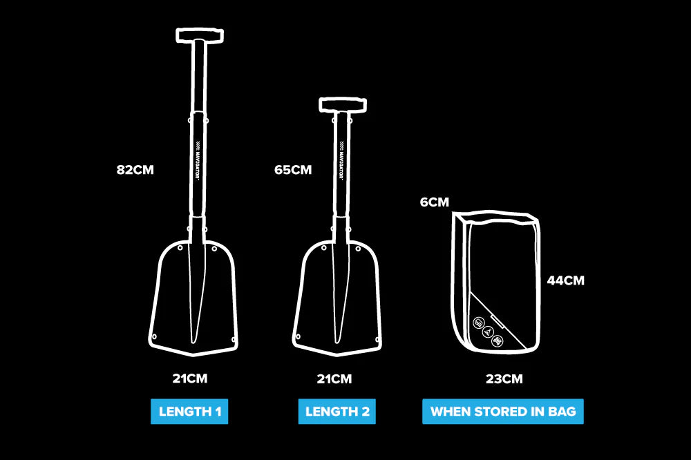 Shovel Buddy Navigator | With Case NAV040 ARB