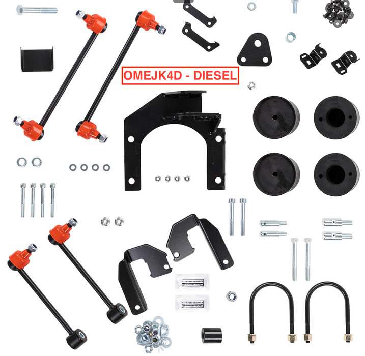 Suspension Kit OME | Jeep Wrangler JK | +100mm Lift OME