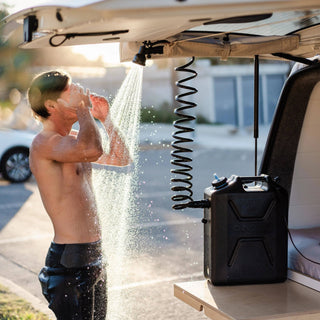 ONTAP Portable Shower - Black Edition by ARB4x4 ONTAP OTSBLA400 Xperts4x4