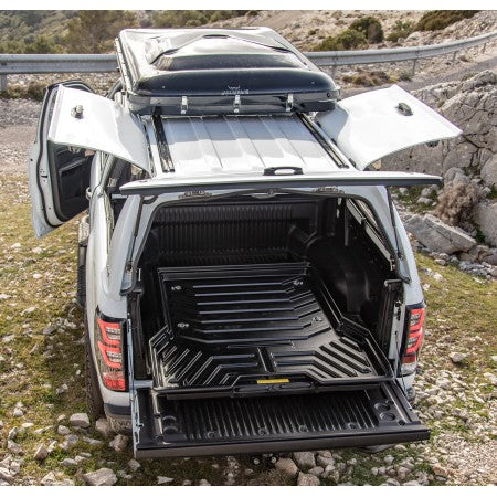 Heavy Duty Sliding Bed for Double Cab Pickups | Systeme Universel 180.SLTR-DC Xperts 4x4