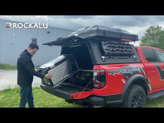 Space-saving with the ROCKALU sliding refrigerator support 750x430mm