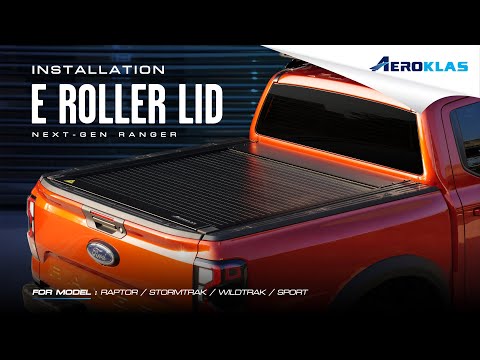 AEROKLAS 2023: Electrical advance Tonneau Cover for Ranger Double