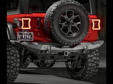 The ultimate upgrade: Jeep Wrangler JL with RIVAL front bumper - Ready for the unknown