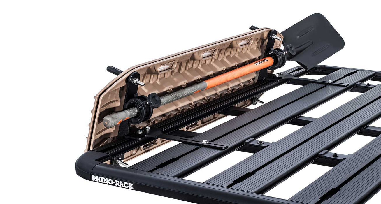 Side mount kit for Maxtrax / TREDPRO on Roof Rack Pioneer RHINORACK - Rhino Rack - Xperts 4x4