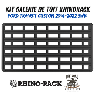 Kit Roof Rack roof Ford Transit Custom SWB 2014-22 | RHINORACK | 2700mm x 1472mm RHINO-RACK JC-01668 Xperts4x4