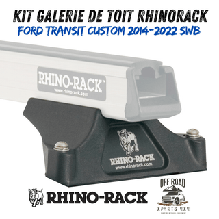 Kit Roof Rack roof Ford Transit Custom SWB 2014-22 | RHINORACK | 2700mm x 1472mm RHINO-RACK JC-01668 Xperts4x4