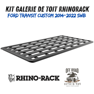 Kit Roof Rack roof Ford Transit Custom SWB 2014-22 | RHINORACK | 2700mm x 1472mm RHINO-RACK JC-01668 Xperts4x4