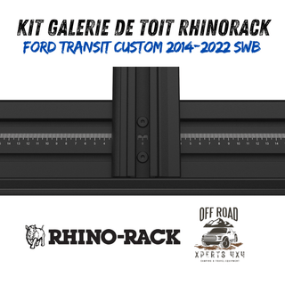 Kit Roof Rack roof Ford Transit Custom SWB 2014-22 | RHINORACK | 2700mm x 1472mm RHINO-RACK JC-01668 Xperts4x4