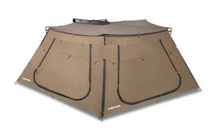 Trapezoidal wall with door - Batwing Compact Awning RHINORACK - Rhino Rack - Xperts 4x4