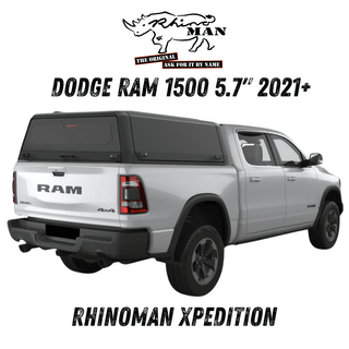 Hardtop Aluminum Dodge Ram 1500 RHINOMAN XPEDITION 2021 a Present Rhinoman RAMGEN4/5-5.7ftXP Xperts4x4