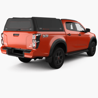 Hardtop Aluminium Isuzu Dmax 2021+ | Rhinoman Xpedition Black Rhinoman Xperts4x4