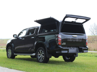 Hardtop Aluminium Isuzu Dmax 2021+ | Rhinoman Xpedition Black Rhinoman Xperts4x4