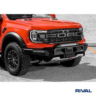 Front bumper Rival 4x4 Ford Raptor 2023+ | Aluminium Black RIVAL 4X4 Without Square LED Headlights RI2D.1813.1-NL Xperts4x4