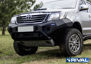 Rival Aluminium Front Bumper - Toyota Hilux 2011-2015 RIVAL Xperts4x4