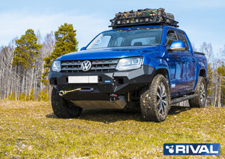 Rival Aluminum Front Bumper - Volkswagen Amarok 2010 to 2022 RIVAL Xperts4x4