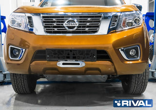 Winch Plate - Nissan Navara NP300/D23 2014 to 2021 | RIVAL4x4 RIVAL 4X4 2L.4101.1 Xperts4x4