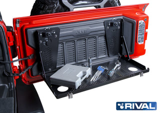 Folding Table on Rear Door Jeep Wrangler JL - Rival 4x4 RIVAL 4X4 2D.2730.1 Xperts4x4